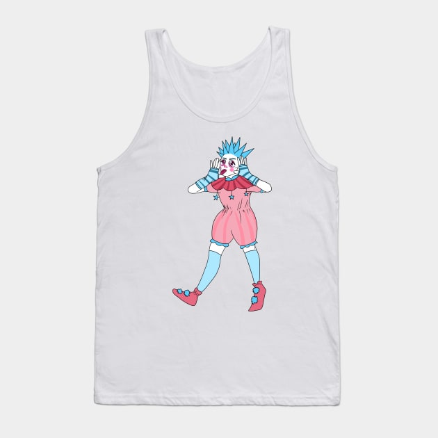 subtle trans flag Tank Top by annoyingarts